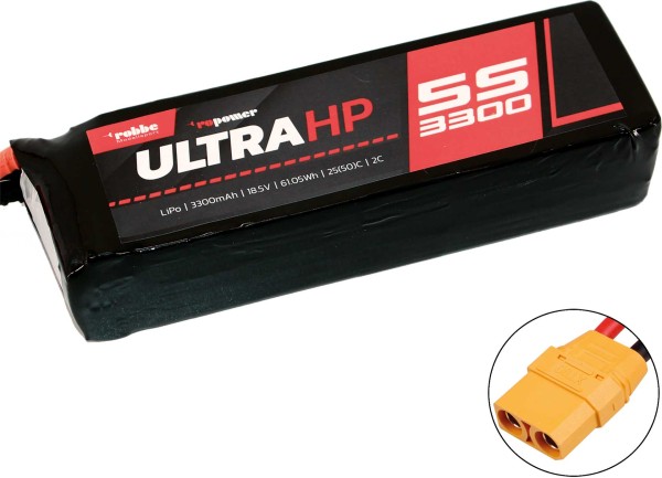 Ro-Power ULTRA HP 5S 3300 mAh 18.5V Lipo Akku