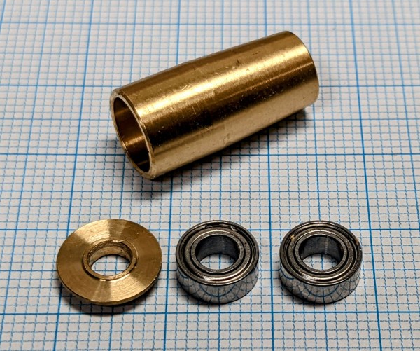 Lagerköcher 8mm mit Kugellager