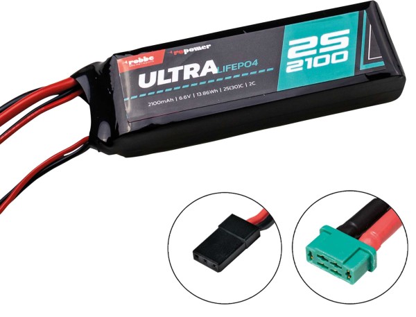 Ro-Power 2S 6.6V LiFe Polymer Akku 2100mAh