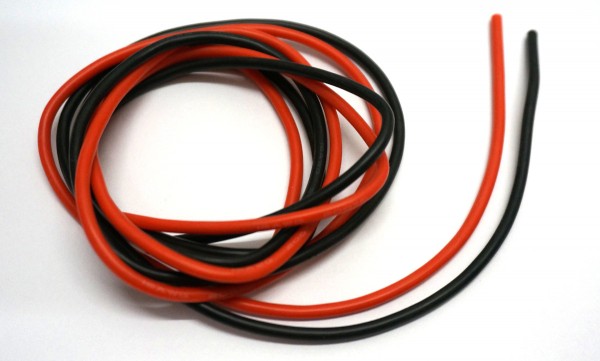 Silicone Cable 4mm² black