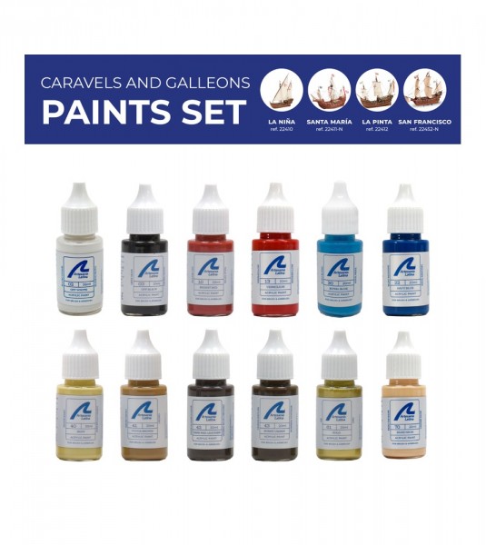 Color Set for Galeons and Caravels