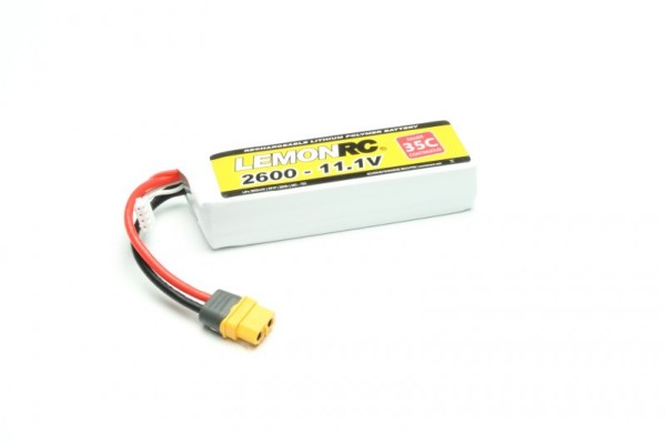 LiPo Akku LEMONRC 2600 - 11.1V (35C)