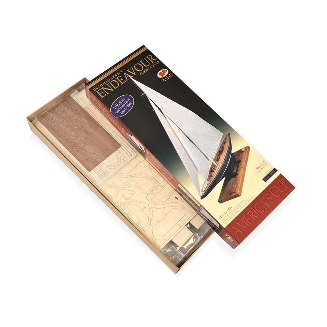 Amati Schiffsmodelle Endeavour 1934 M 135 Baukasten Modellschiffe Bausatz Spezialist