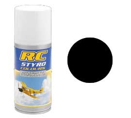 RC Styro 610 schwarz 150 ml Spraydose