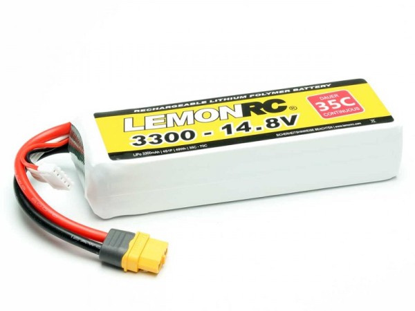 LiPo Akku LemonRC 3300 - 14.8V (35C)