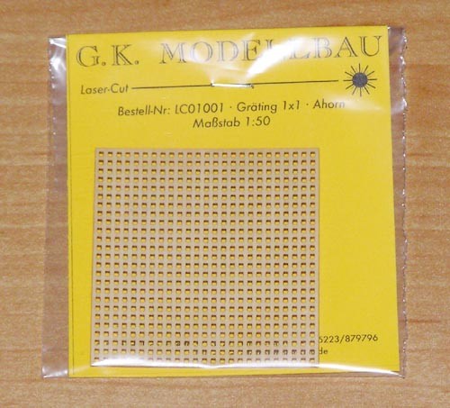 Gräting 50x50 M 1:50