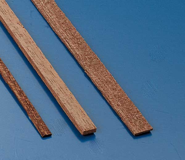 Mahogany Strip 2x7mm(10Stk)