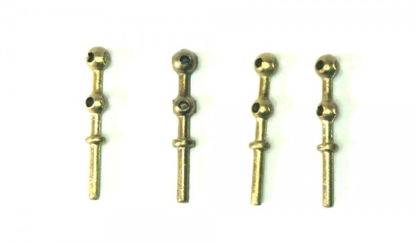 STANCHIONS 2 HOLES 2 x 14 mm (4 units)