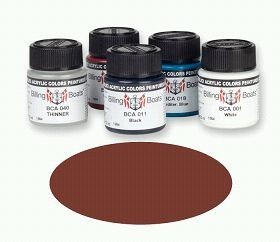 Crimson rot 22 ml Billing Boats Acryl Farben