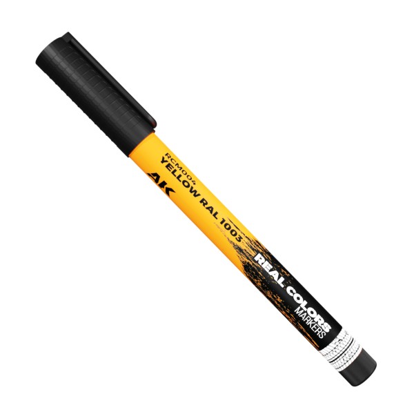 Acrylic touch-up pen - yellow RAL 1003