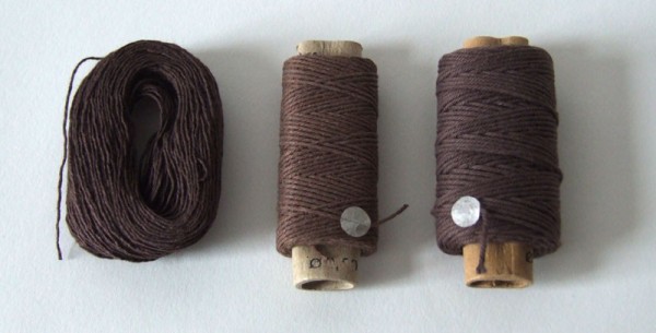 Cotton Thread brown 1.5mm
