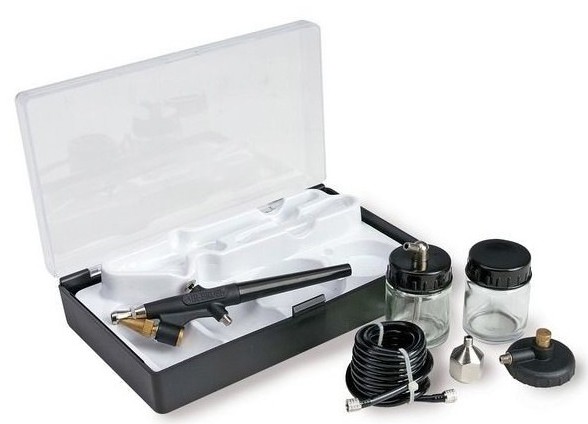 Single Action Airbrush Basic Set