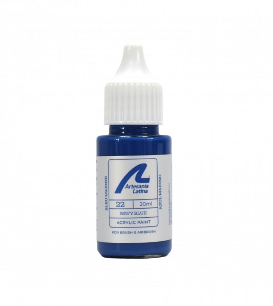 Water-based paint 20 ml - Navy Blue