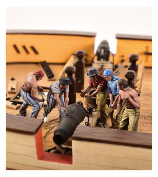 Figuren Set Kanoniere 1:48