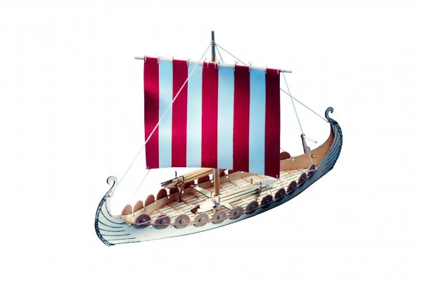 Mini Oseberg Wikinger Schiff