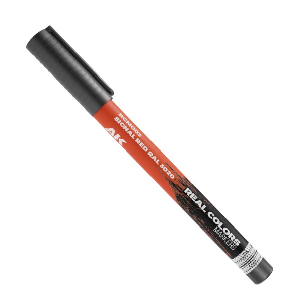 Acrylic touch-up pen - signal red RAL 3020