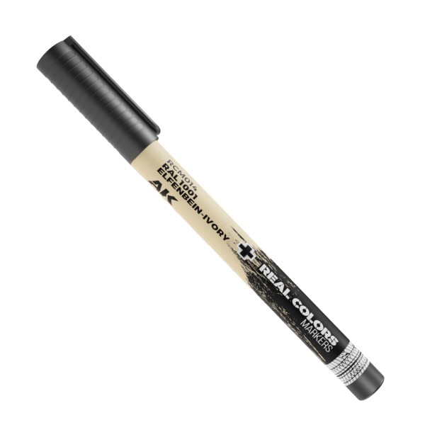Acrylic touch-up pen - ivory RAL 1001