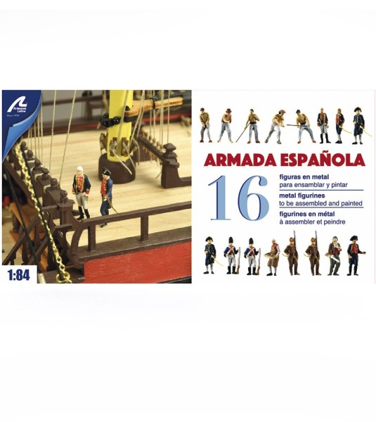 Metal Figurines Spanish Navy