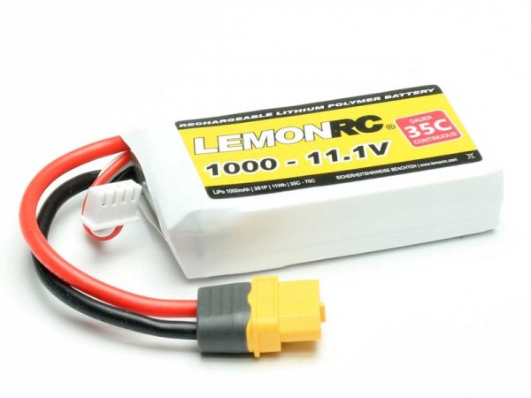 LiPo Akku LEMONRC 2200 - 11.1V (35C)