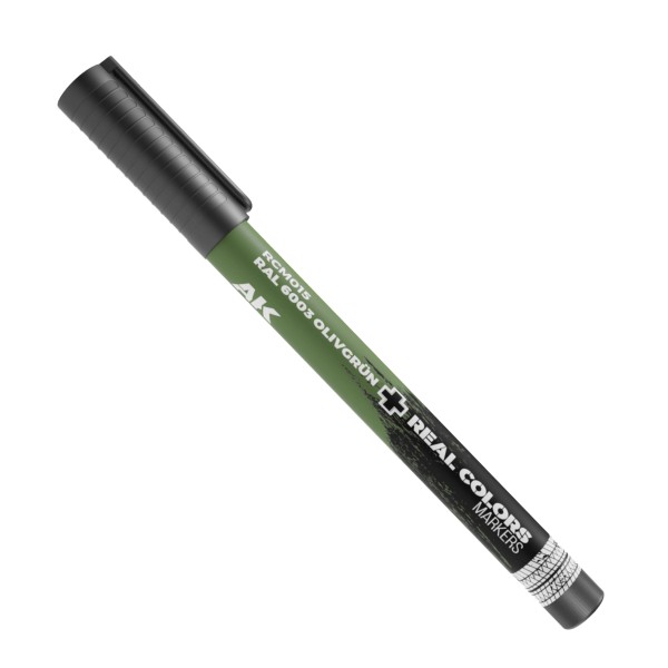 Acrylic touch-up pen - olivgreen RAL 6003