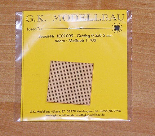 Grating 30x30 mm