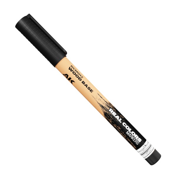 Acrylic touch-up pen - wood base