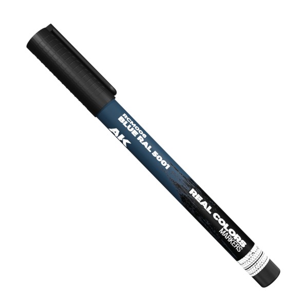 Acrylic touch-up pen - blue RAL 5001