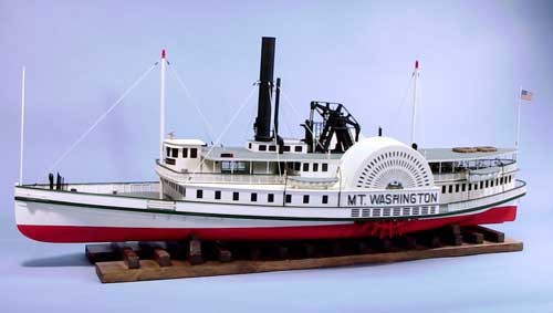 Schaufelraddampfer Mount Washington