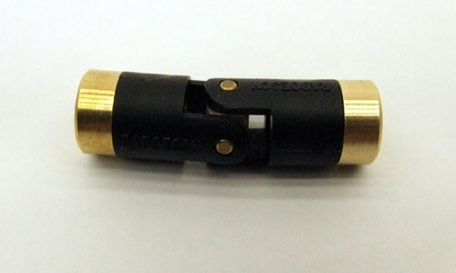 2Pcs 4x6mm Edelstahl Gelenkkupplung Wellenkupplung Mini-Kardan-Kupplung Winkel 