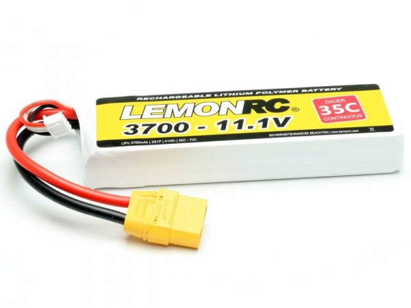 LiPo Akku LEMONRC 3700 - 11.1V (35C)