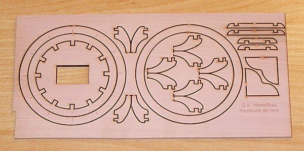 Mast Basket Kit 80mm