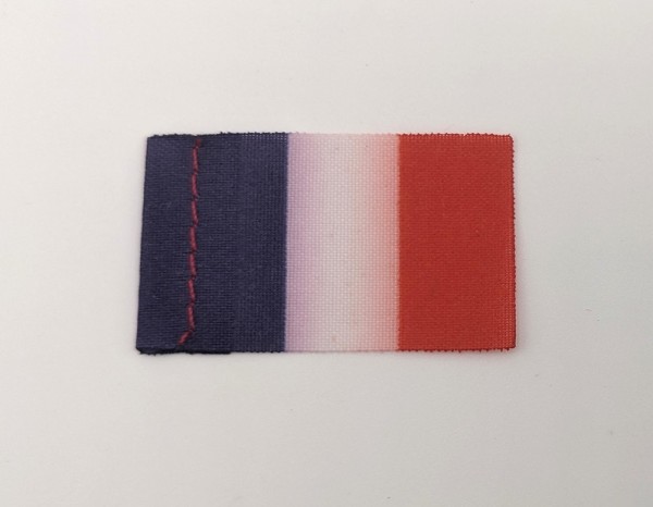 Flagge Frankreich 20x30 mm