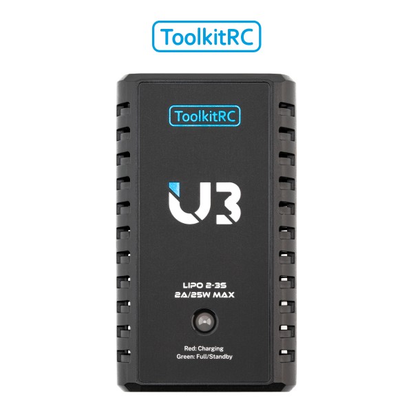U3 Charger LiPo 2-3s 2A USB-C