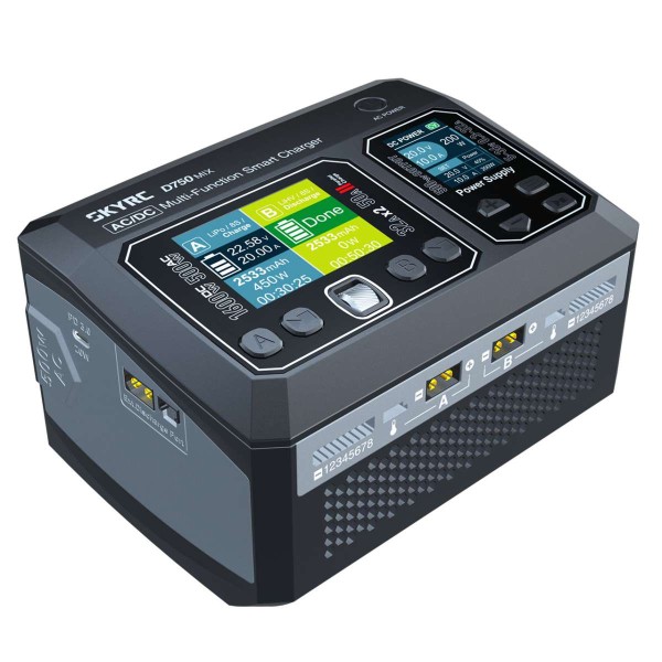 Professional charger D750 MIX LiPo 1-8s 32A 500W