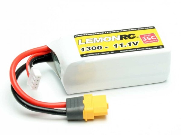 LiPo Akku LEMONRC 1600 - 11.1V (35C)