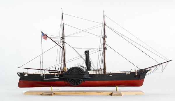 USCG Harriet Lane Steam Paddle Cutter & Gunboat