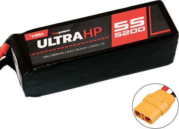 Ro-Power ULTRA HP 5S 5200 mAh 18.5V Lipo Akku
