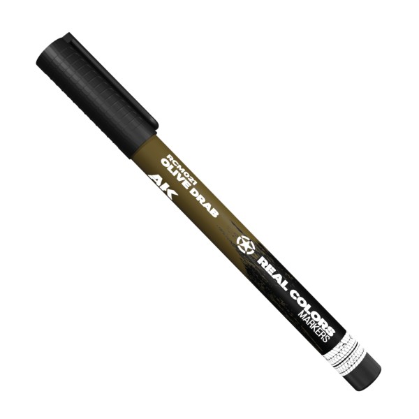 Acrylic touch-up pen - olive drab
