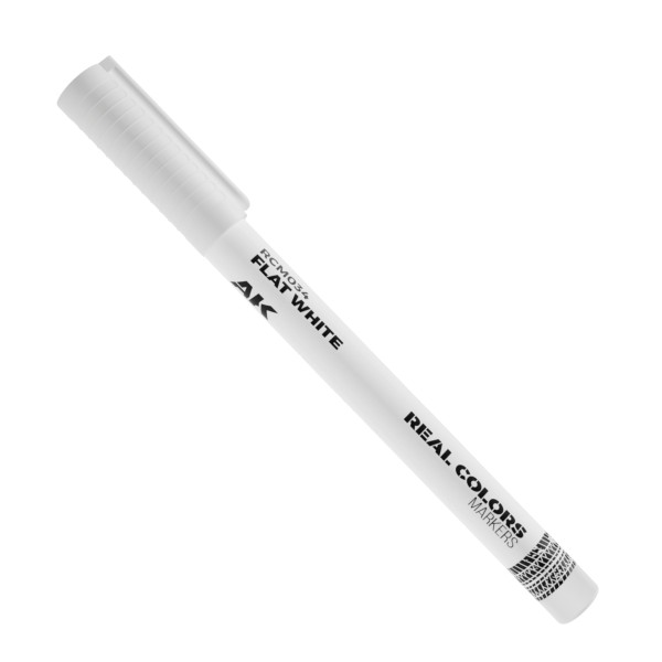 Acrylic touch-up pen - flat white