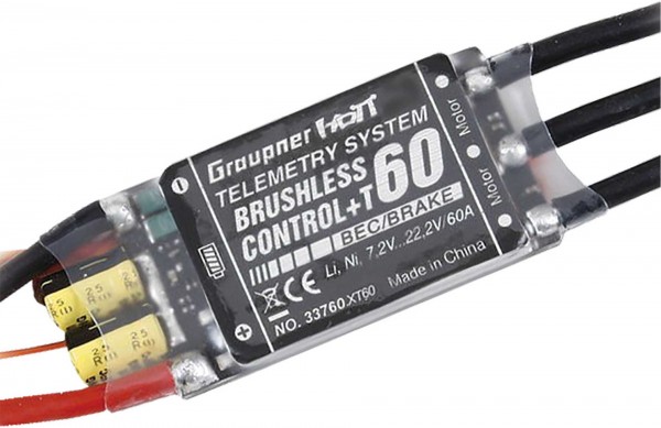 Brushless Control+ T 60 BEC G2 XT-60