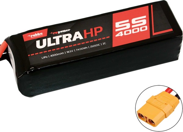 Ro-Power ULTRA HP 5S 4000 mAh 18.5V Lipo Akku