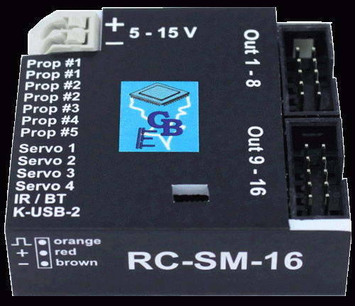Universal Schaltmodul RC-SM-16