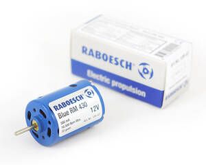 Blue RM-430 12V Electric Motor