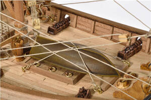 Caravel Pinta Ship Model Kit 1:65