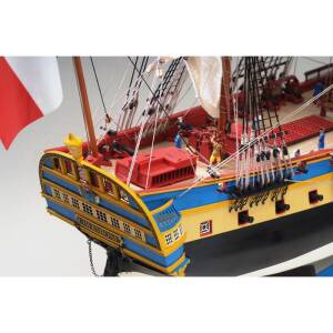 French Frigate Hermione La Fayette Shop Model Kit 1:89