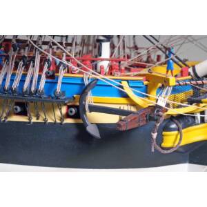 French Frigate Hermione La Fayette Shop Model Kit 1:89