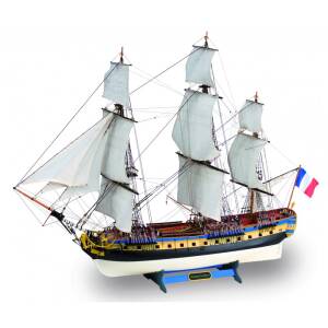 French Frigate Hermione La Fayette Shop Model Kit 1:89