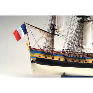 French Frigate Hermione La Fayette Shop Model Kit 1:89