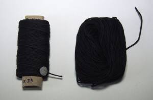 Cotton Thread black 0.15mm
