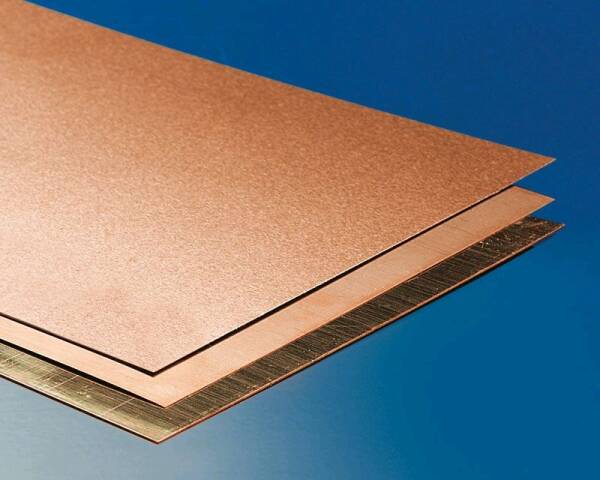 Kupferblech 0,3 x 200 x 100 mm